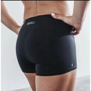NOBUL Women’s 2” Fitted Short Workout Size Medium Black
